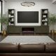 Legends Home The Cove Shadow Grove Modular Fireplace Cabinet-1