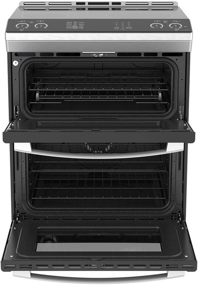 GE Profile™ 30" Fingerprint Resistant Stainless Steel Slide-In Electric Range-1