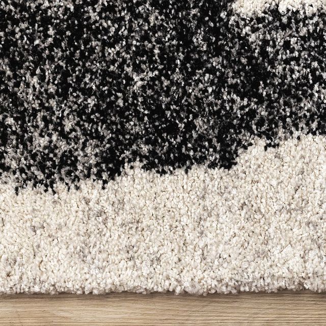Kalora Interiors Marquis Black/White 5'x8' Area Rug-1