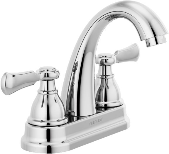 Peerless Elmhurst® Chrome 4" 2-Handle Centerset Bathroom Faucet-0