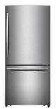 17.2 Cu Ft. Counter Depth Bottom-Freezer Refrigerator - Stainless Steel-0