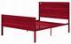 ACME Furniture Cargo Red Twin Panel Bed-0