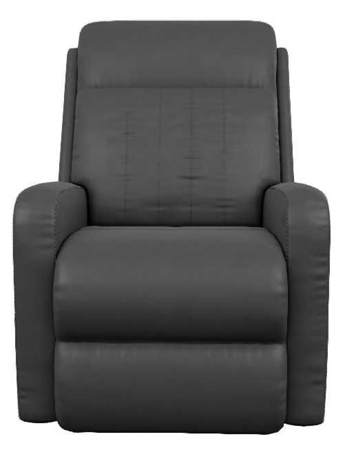 La-Z-Boy® Finley Onyx Leather Power Wall Recliner with Headrest and Lumbar-1