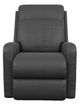 La-Z-Boy® Finley Onyx Leather Power Wall Recliner with Headrest and Lumbar-1