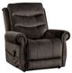 Furniture of America® Dionysia Dark Gray Lift Chair-0