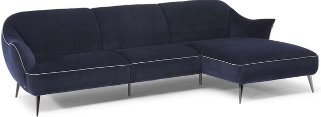 Natuzzi Editions Estasi 3-Piece Right-Arm Facing Sectional and Chaise-0
