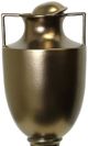Stylecraft Dann Foley Lifestyle Bronze Metallic 9" Vase-1