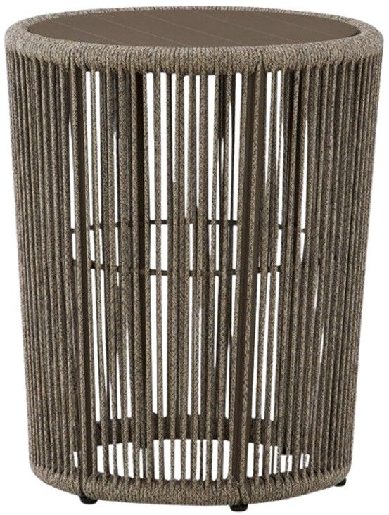 Signature Design by Ashley® Monach Heights 3-Piece Beige Aluminum/Fabric Outdoor Conversation Set-3