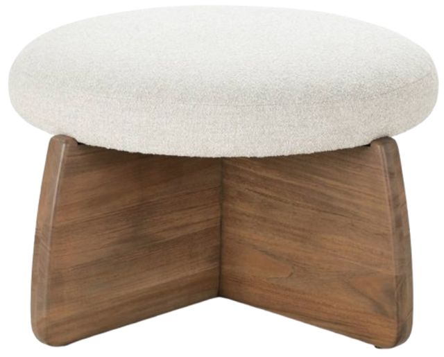 Rowe® Customizable Nova Round Cocktail Ottoman-2