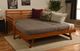 Kodiak Furniture Boho Linen Stone/Barbados Twin Daybed with Pop Up and Mattresses-1