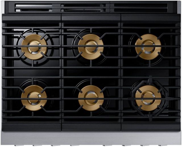 Dacor® 36" Silver Stainless Pro Style Dual Fuel Range with Steam Assist-2