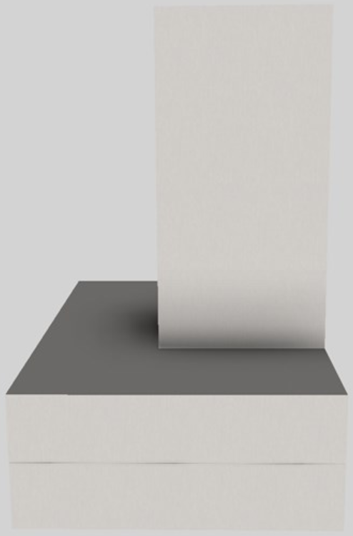 Vent-A-Hood® 30" Stainless Steel Contemporary Wall Mounted Range Hood-1