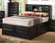 Coaster® Briana Black California King Platform Storage Bed-1