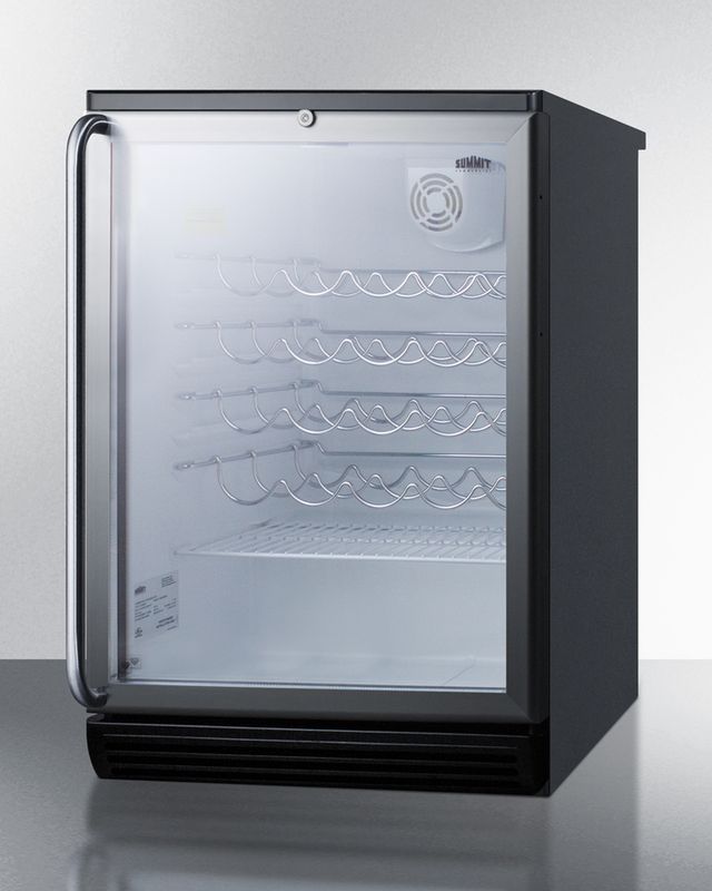 Summit® 24" Aluminum Wine Cooler-1