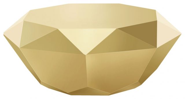 Meridian Furniture Gemma Gold Coffee Table-0