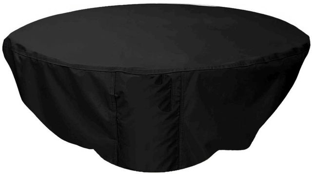 XO 39" Black Round Fire Bowl Cover-0
