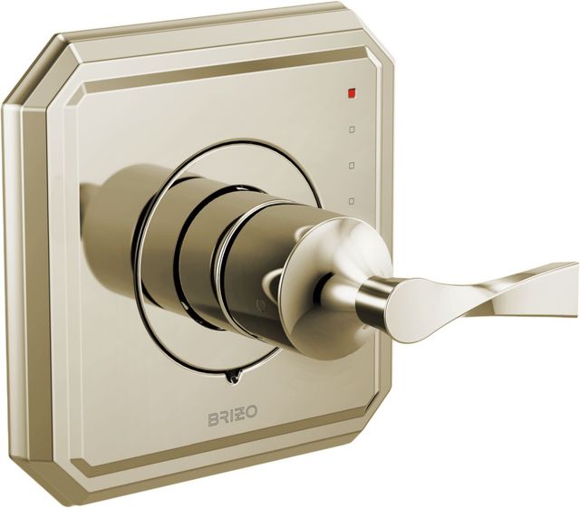Brizo Virage® Brilliance® Polished Nickel Pressure Balance Trim Only-0