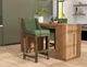 International Furniture Direct Seating Brown/Olive 43" Bar Stool-1