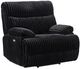 Elements International Admiral Black Power Motion Recliner-0