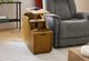 Flexsteel® Sidekick Medium Brown Smart Side Table-1