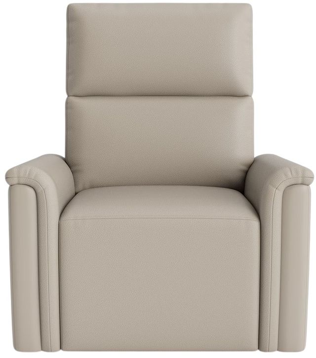 Bassett® Furniture Customizable Harris Leather Pad Arm Swivel Glider Power Recliner-1