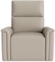 Bassett® Furniture Customizable Harris Leather Pad Arm Swivel Glider Power Recliner-1