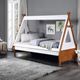 ACME Furniture Loreen Oak/White Twin Canopy Bed-1
