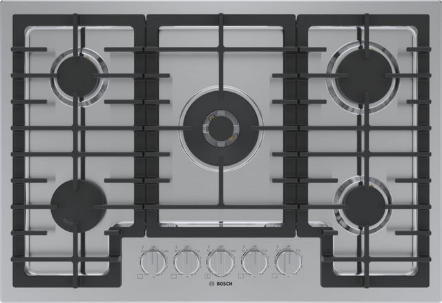 Bosch® 800 Series 30" Stainless Steel Gas Cooktop
