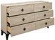 Mazin Furniture Whiting Cream And Black Dresser-1