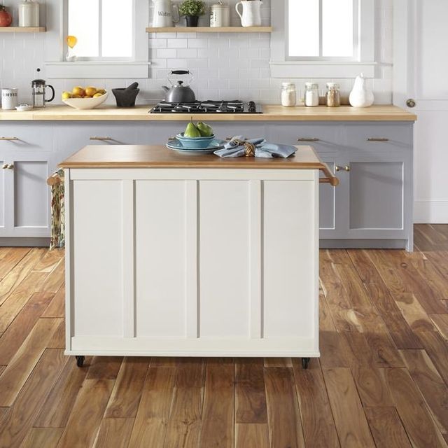 homestyles® Dolly Madison Off-White Kitchen Cart-3