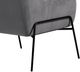 Armen Living Karen Grey Accent Chair-4