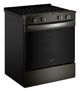 Whirlpool® 30" Black Stainless Steel Slide-In Electric Range with Air Cooking Technology-3