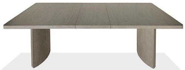 Riverside Furniture Pasadena Casual Taupe Rectangular Dining Table with One Leaf-1