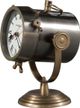 Howard Miller® Vernazza Antique Nickel Mantel Clock-1