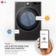 LG 7.4 Cu. Ft. Black Steel Smart Wi-Fi Enabled Front Load Electric Dryer with TurboSteam™ and Built-In Intelligence-3