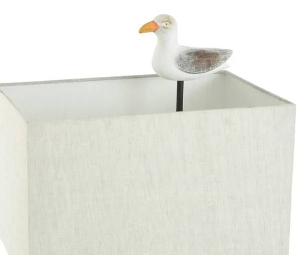 Stylecraft White Piper Shore Table Lamp-1