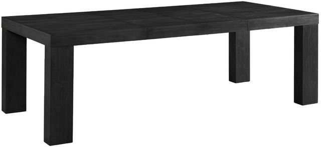 Elements International Grady 7-Piece Black/Gray Rectangular Dining Set-1