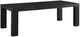 Elements International Grady 7-Piece Black/Gray Rectangular Dining Set-1