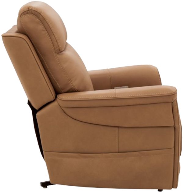 Hooker® Furniture Lyra Sahara Havana Power Lift Recliner with Power Headrest and Lumbar-3