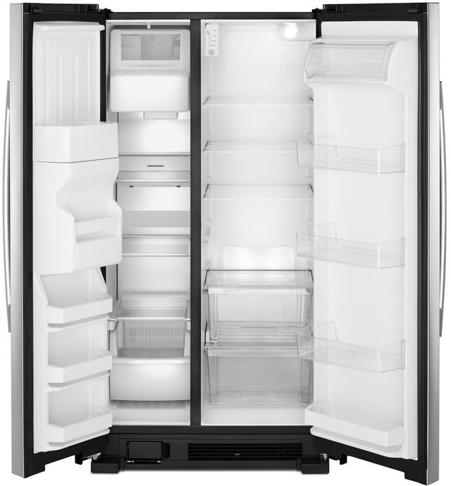 Crosley® 36" 24.6 Cu. Ft. Stainless Steel Side-by-Side Refrigerator -1