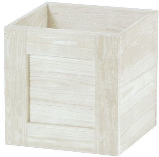 Crate Designs™ Furniture Cube Cloud Finish Accent Table-0