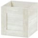 Crate Designs™ Furniture Cube Cloud Finish Accent Table-0