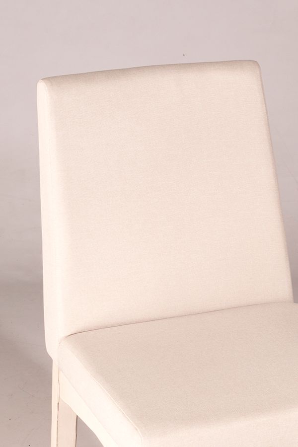 HH2 Home Clarion 2-Piece Sea White Upholstered Dining Chairs-3