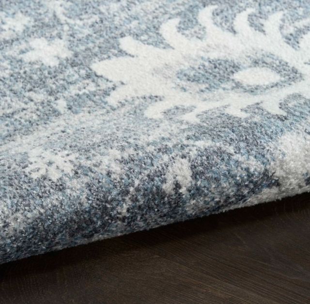 Nourison Home™ Astra Machine Washable Denim 5'x7' Style 1 Area Rug-3