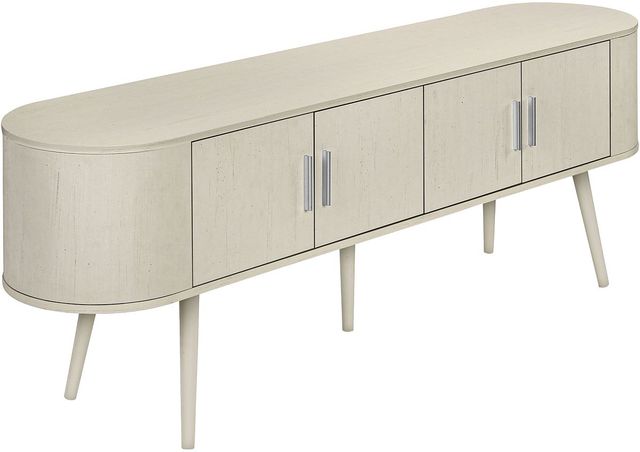Monarch Specialties Inc. Antique White 72" TV Stand-0