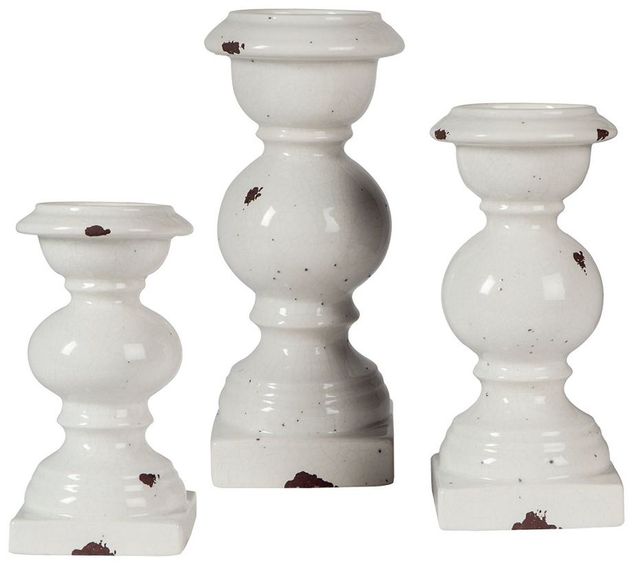 Signature Design by Ashley® Devorah 3-Piece Candle Holders-0