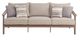 Signature Design by Ashley® Harmony Headlands Gray/Natural Fabric/Wooden Outdoor Sofa-2