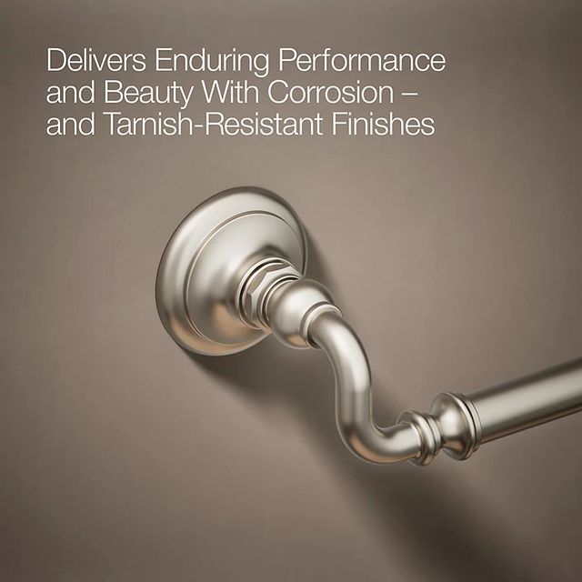 KOHLER® Artifacts® Vibrant Brushed Nickel 30" Towel Bar-4