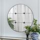 A & B Home Black 36" Wall Mirror-3