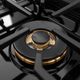 ZLINE Autograph Edition Paramount 30" 4.2 Cu. Ft. Stainless Steel Gas Range with 4 Burner DuoPro™ Cooktop, Convection Gas Oven and Champagne Bronze Accents-3